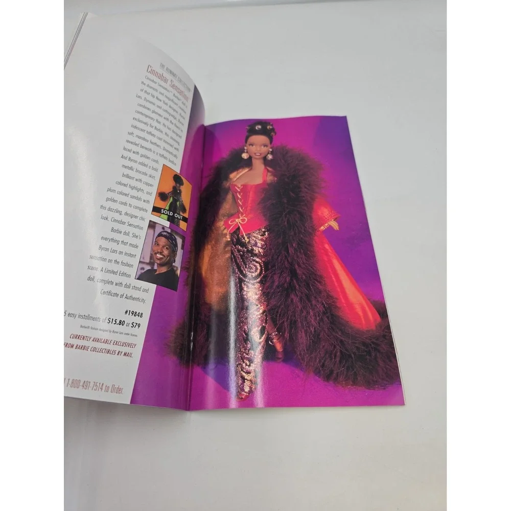 Barbie Doll Collector Magazine Catalog 1998 . Elvis, Lucy, Vera Wang , Sisters